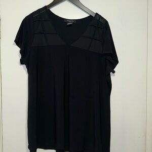 Women’s black blouse 1X